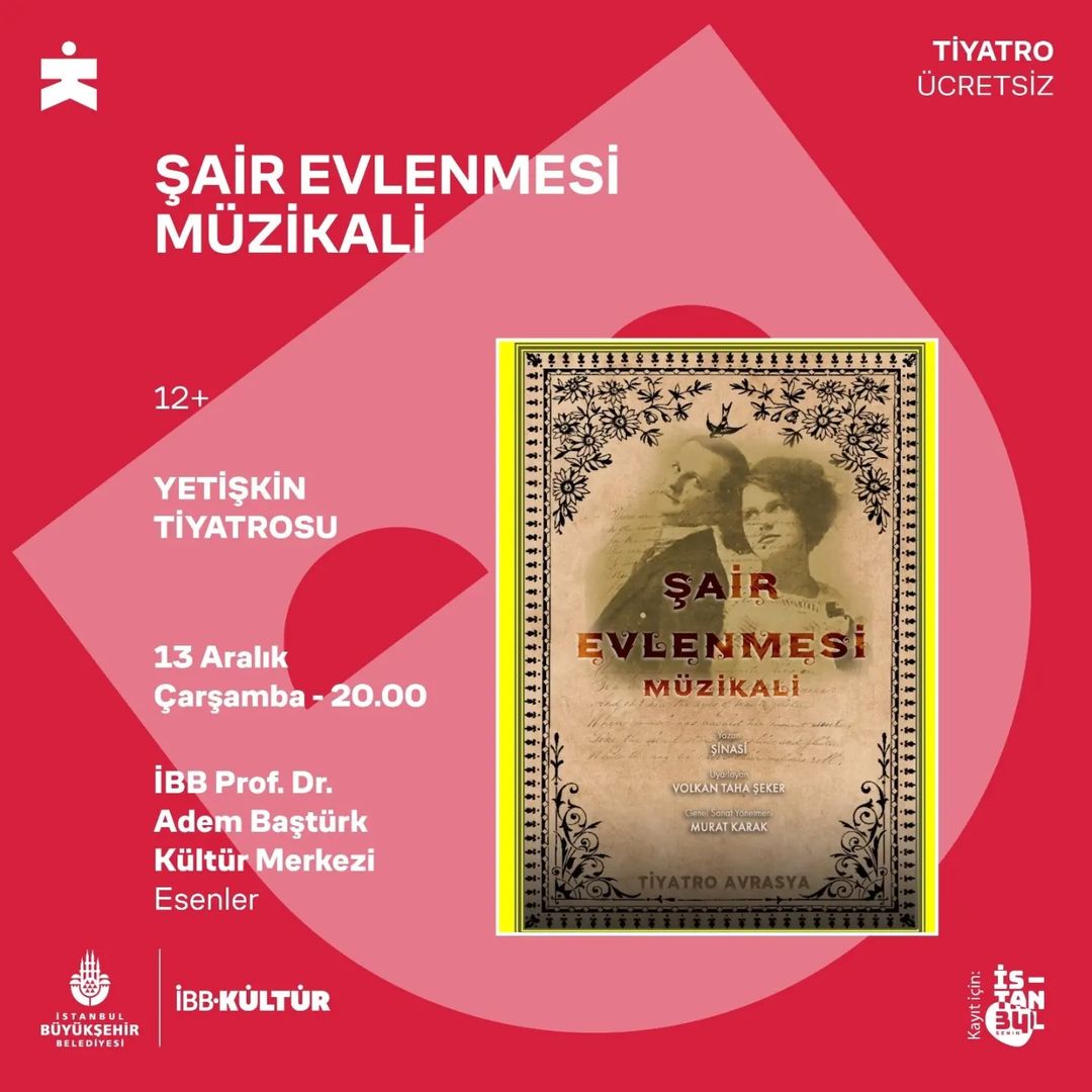 İBB Kültür - ŞAİR EVLENMESİ MÜZİKALİ